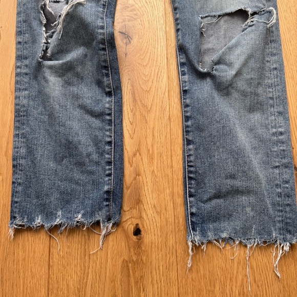 AG Adriano Goldschmied The Sloan Crop Vintage Straight Leg Jeans Size: 25 - Picture 7 of 17